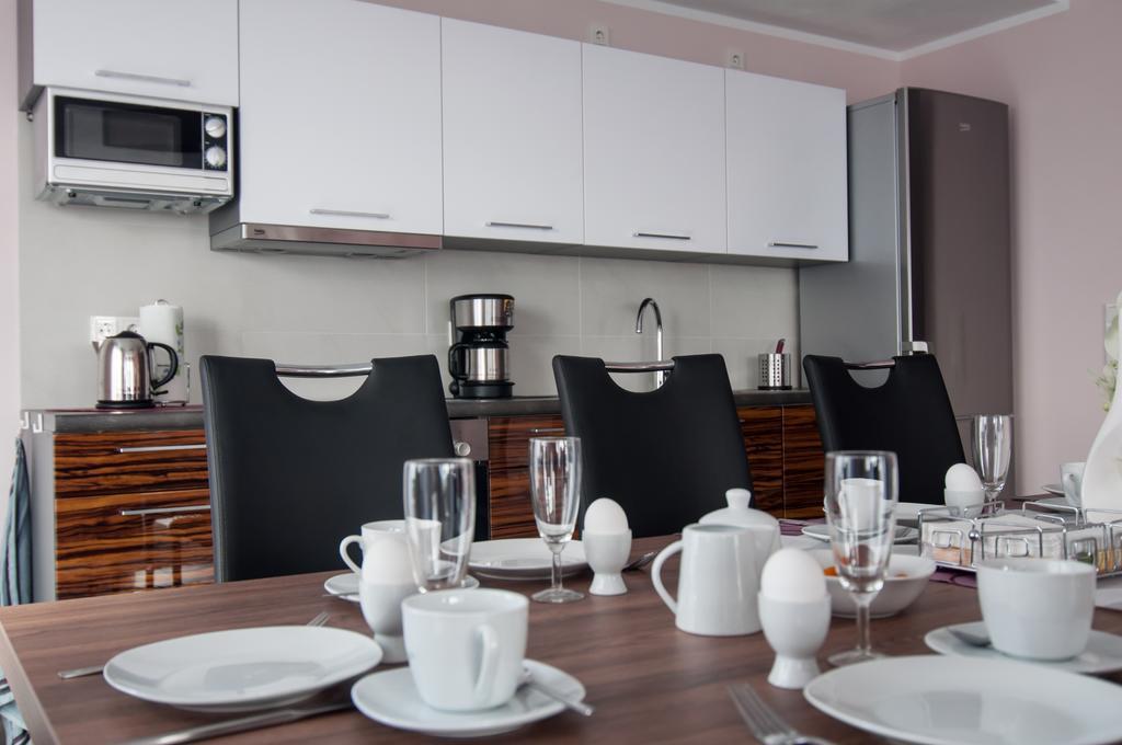 Komfortable Apartment-Wohnung 풀다 외부 사진